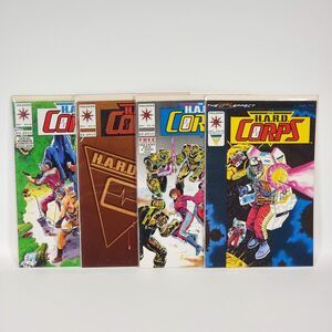 4 Book Lot HARD Corps 10, 13, 18, 23 Lee Layton | Valiant‎ Comics Vol 1 1992